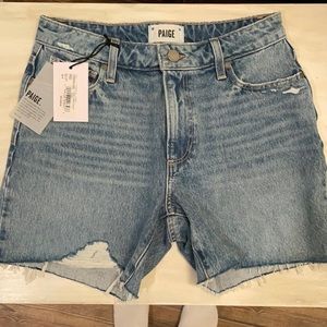 New Paige denim shorts